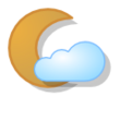 Partly cloudy Partly cloudy