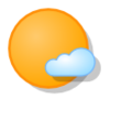 Mostly sunny Mostly sunny
